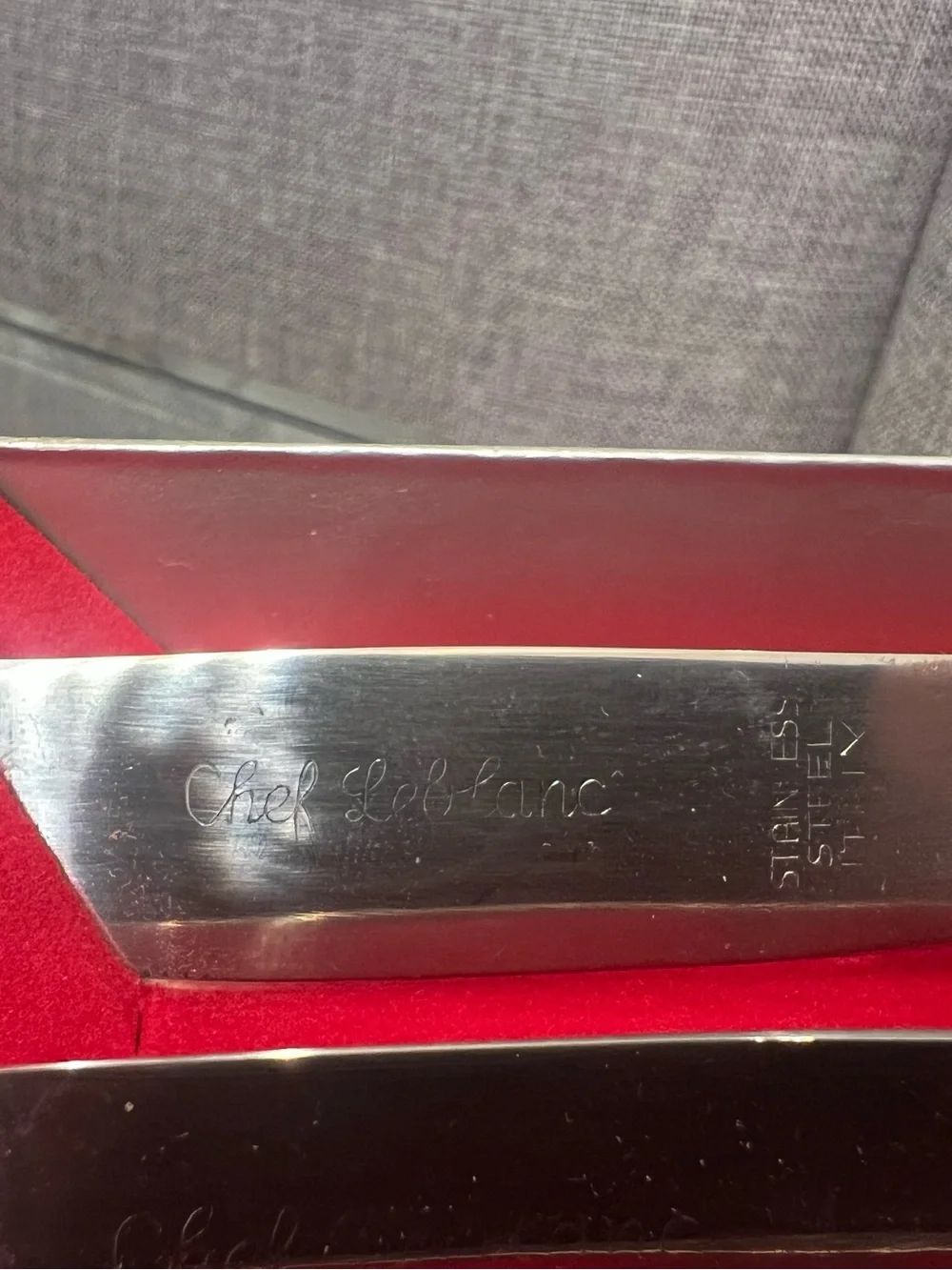 Chef Leblanc made in Italy Stainless Steel Steak Knife Set